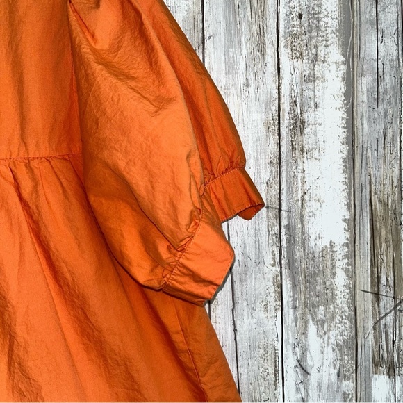 THML Tangerine Peplum Blouse - Picture 4 of 5